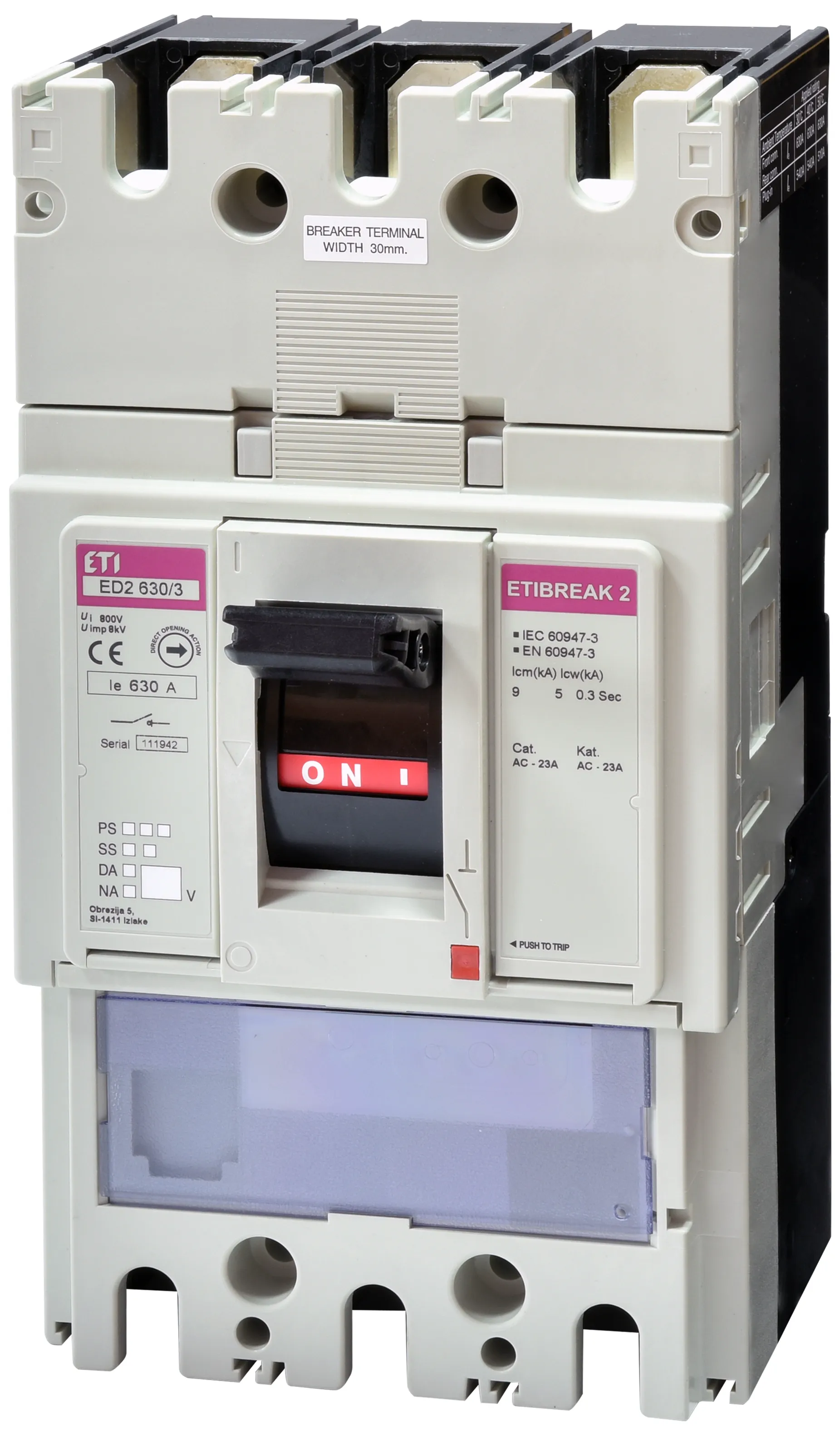 Ločilno stikalo ED2 630/3 004671275