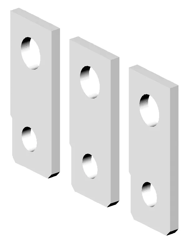 Zbiralnični priključek ZB2 S800-800/3 Straight 004672322